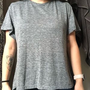 Open Back Exercise Top